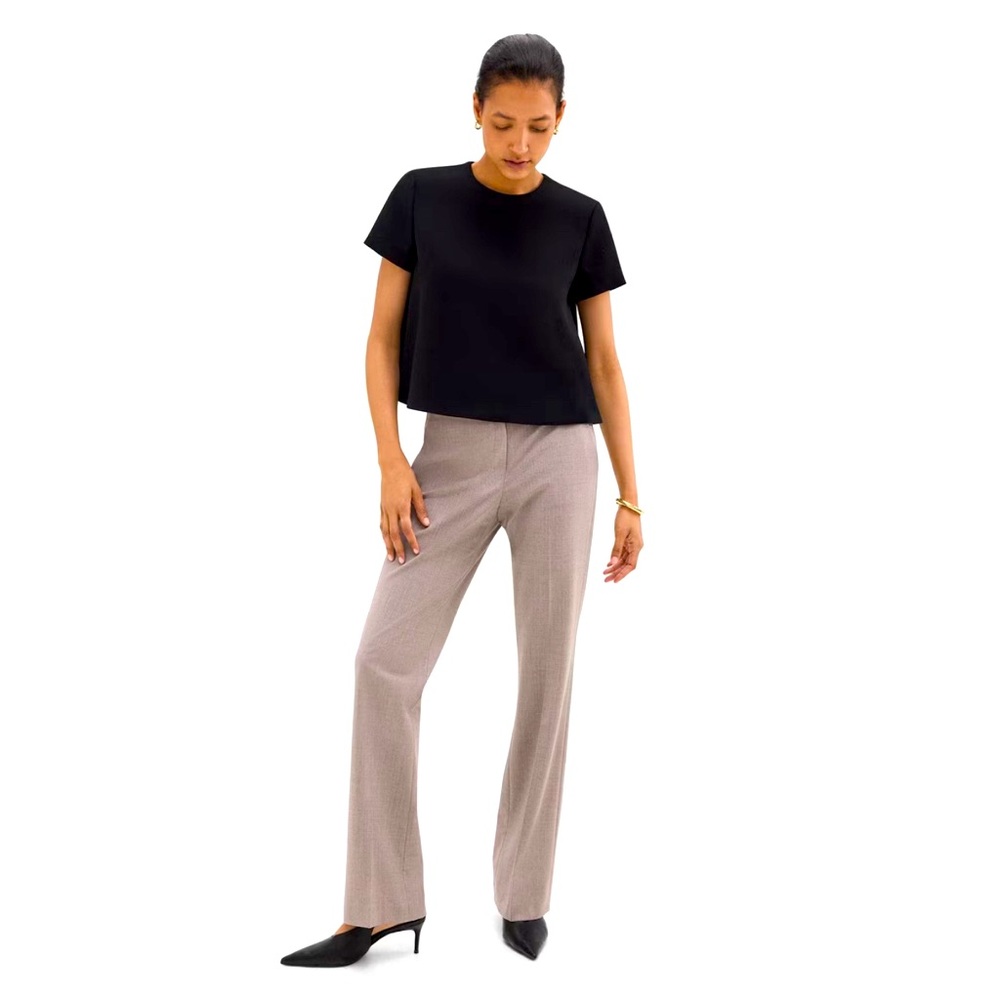 NWT Theory Pants in Cinder Melange